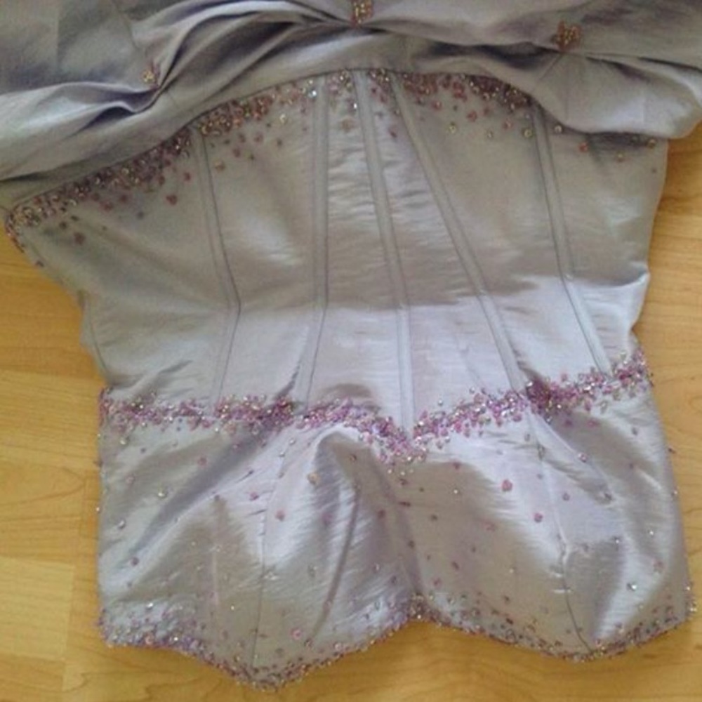 A lilac purple wedding/prom dress only worn once